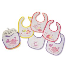 BW-104-771: Baby Bibs 5-Pack - Girls